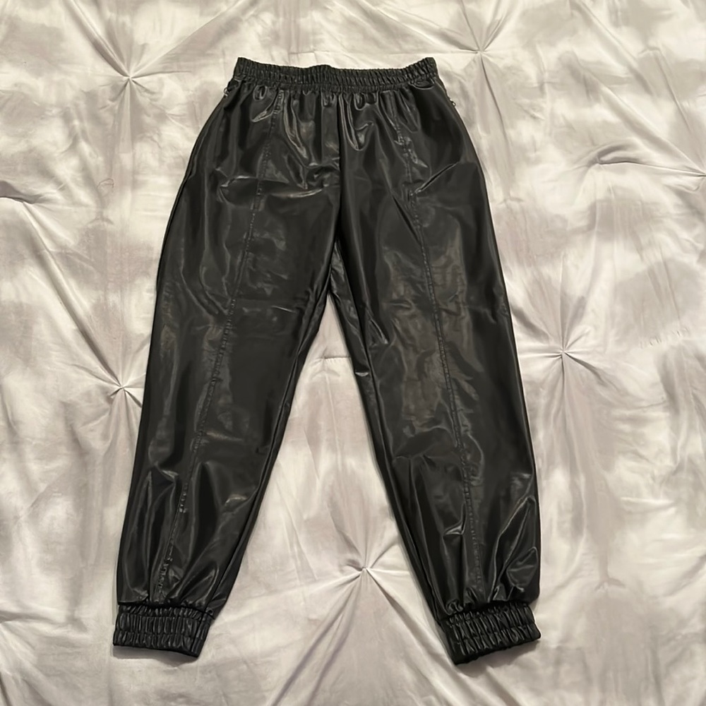 Victoria Sport Leather Joggers